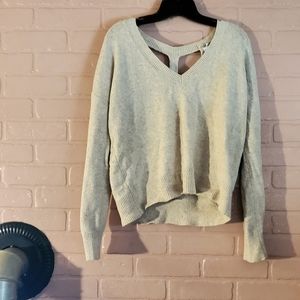 Shrinking violet sweater